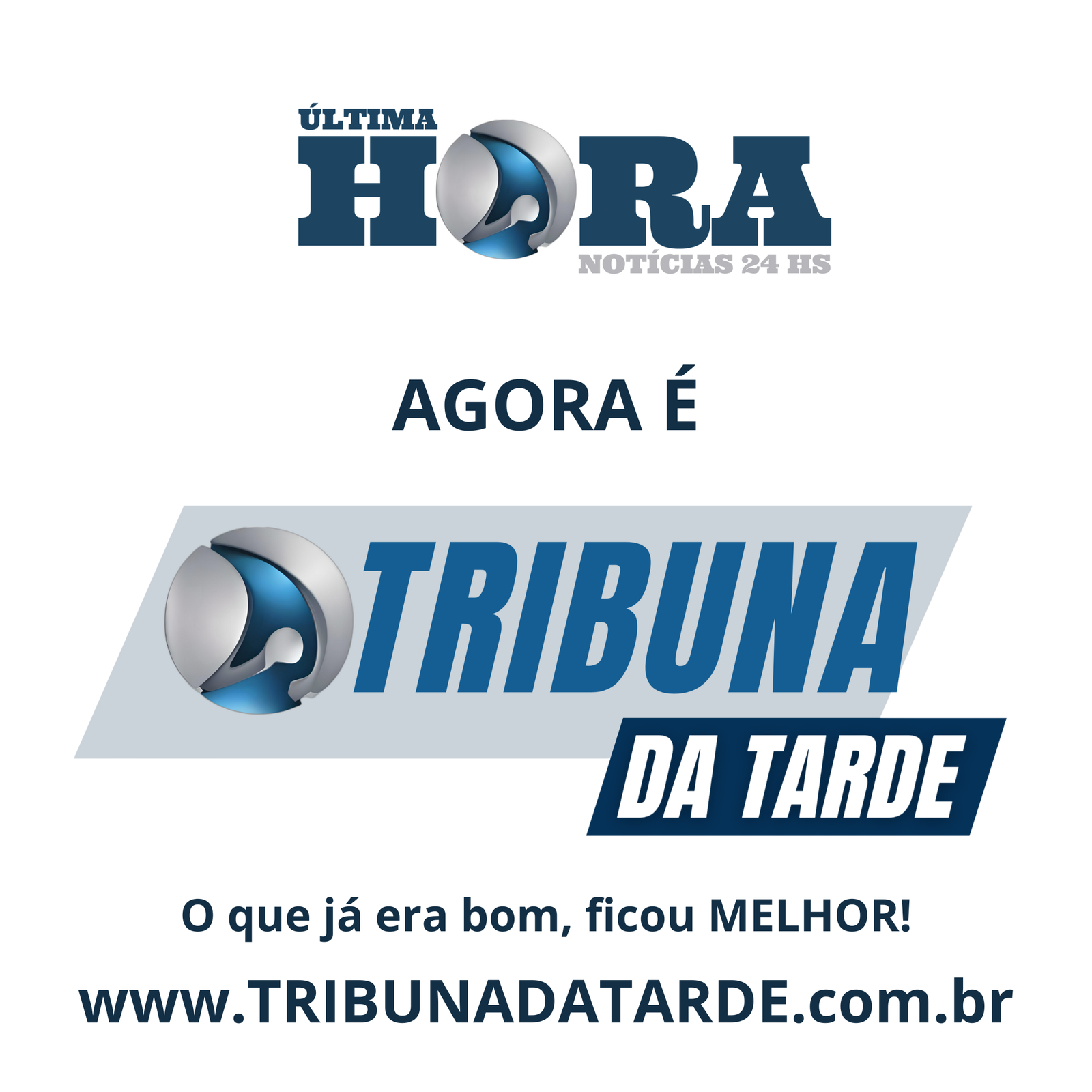 O jornal Última Hora agora é TRIBUNA DA TARDE!