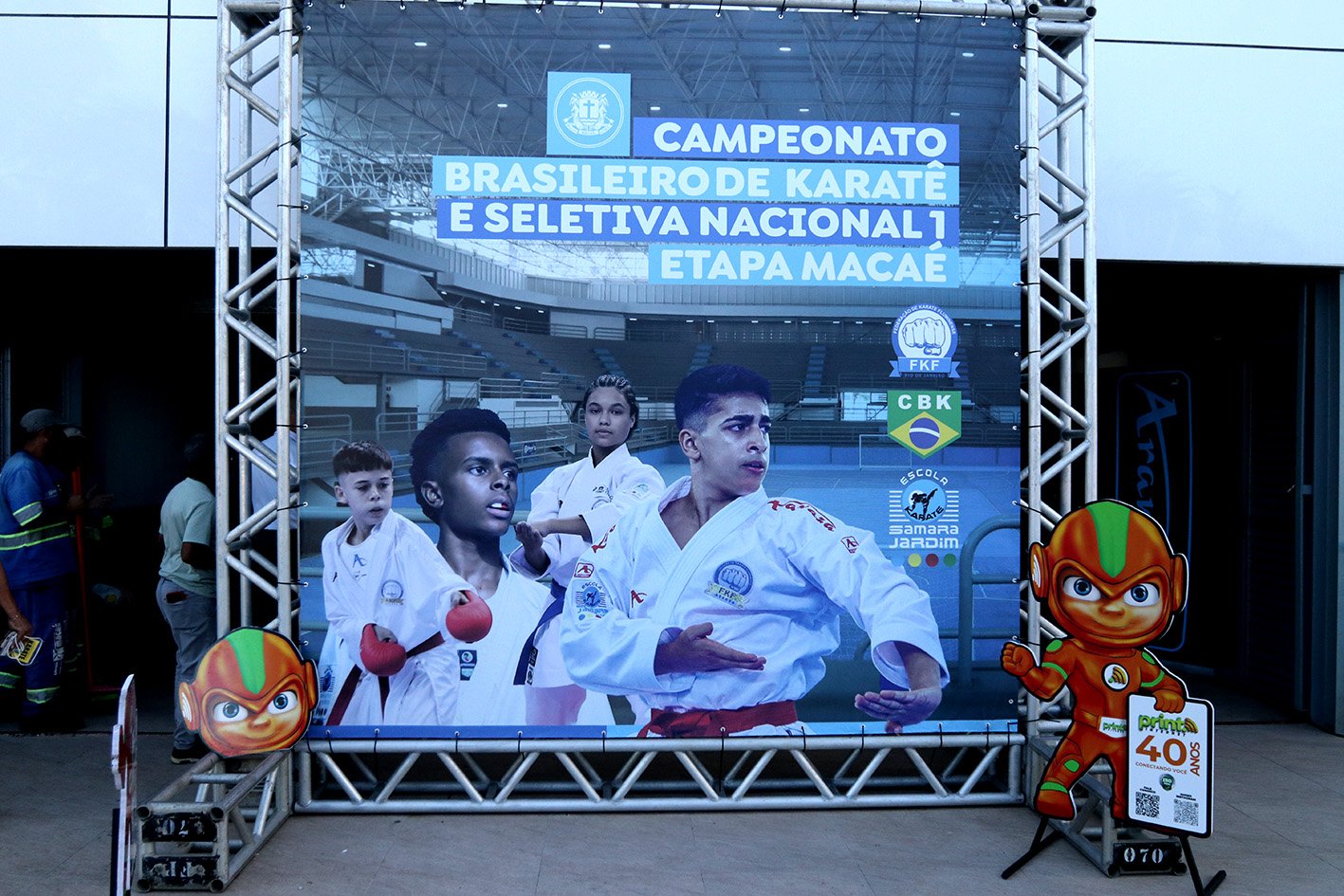 Campeonato de Karatê continua nesta sexta no Ginásio Poliesportivo