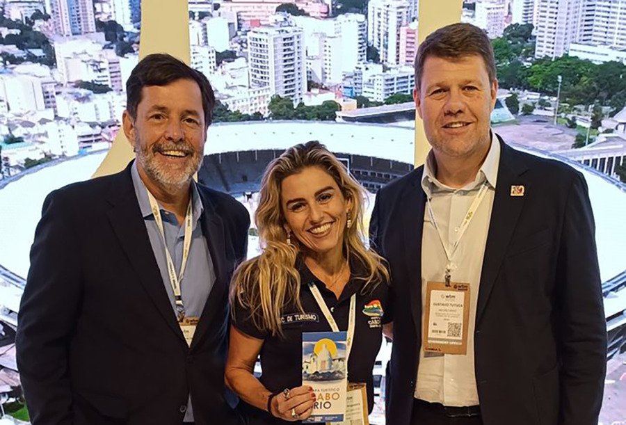 Cabo Frio marca presença na WTM Latin America, a maior feira de turismo da América Latina